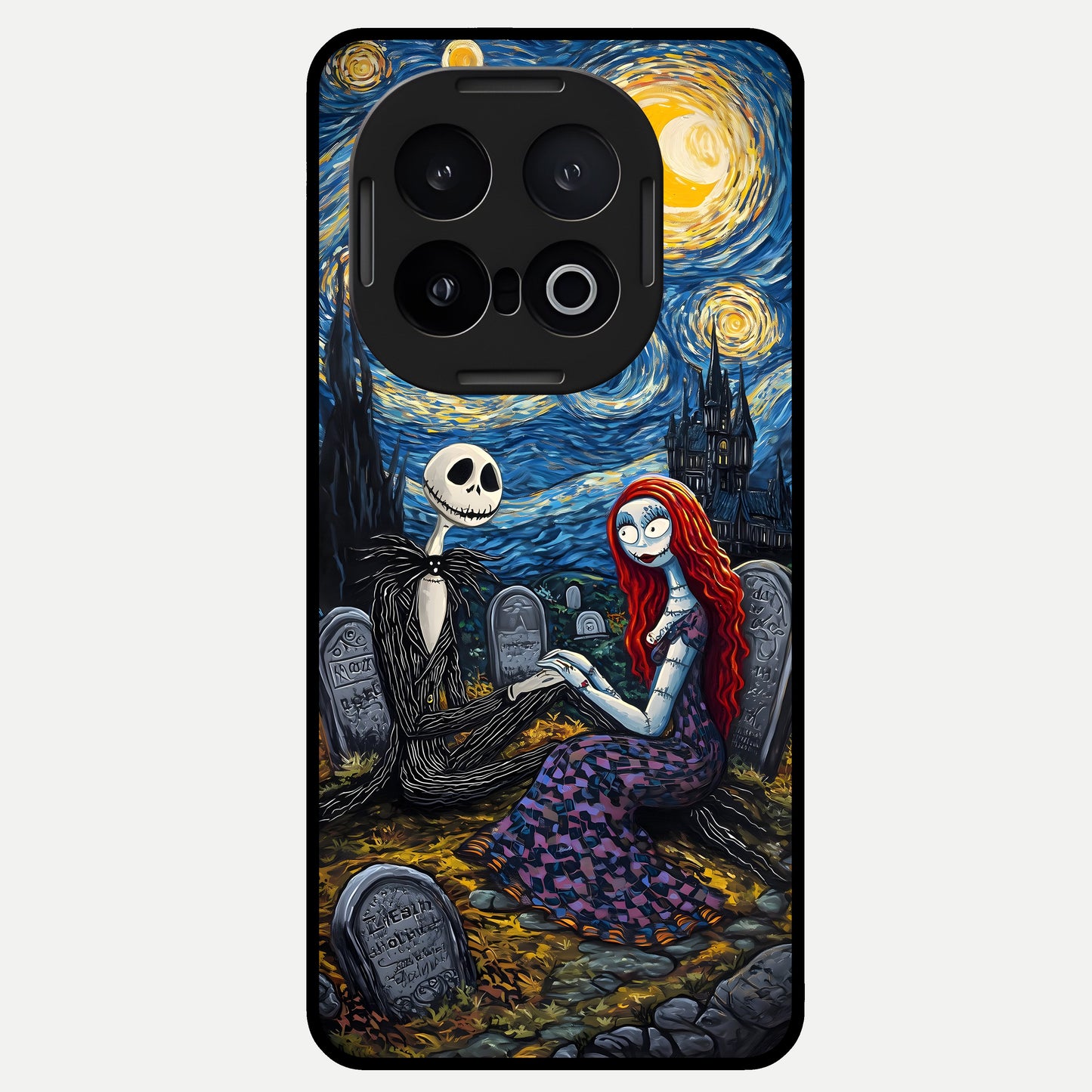  Eternal Night Love Glass Case for iQOO 13 back cover – full design glossy printed glass finish