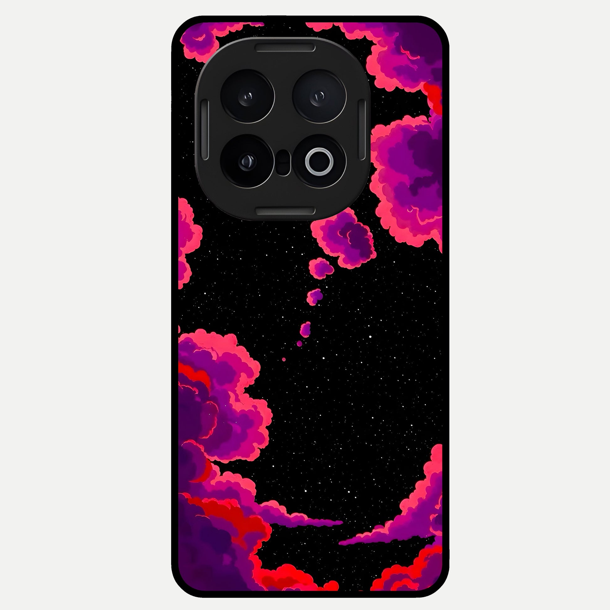  Galaxy Dream Frame Glass Case for iQOO 13 back cover – full design glossy printed glass finish