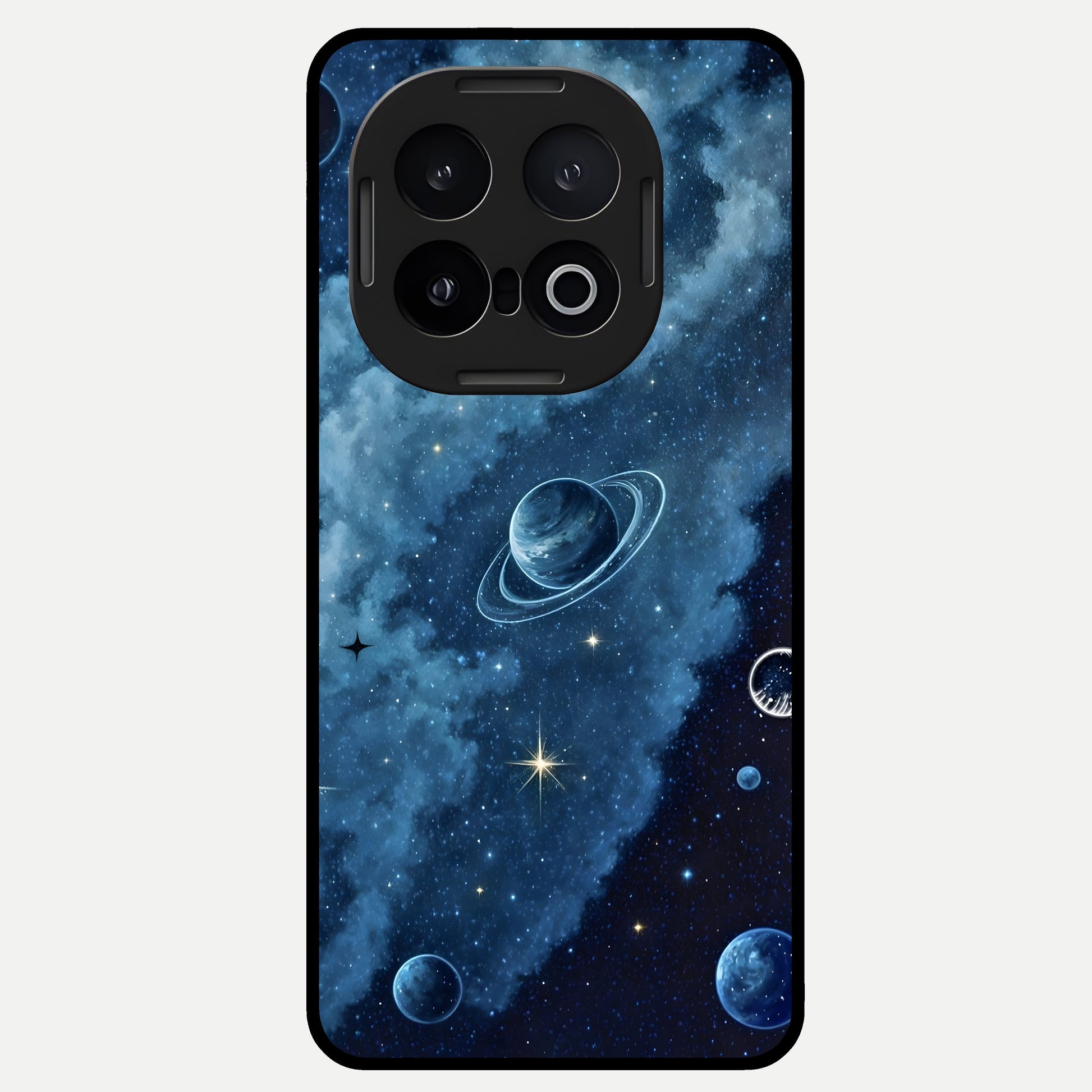  Galaxy Dream Space Glass Case for iQOO 13 back cover – full design glossy printed glass finish