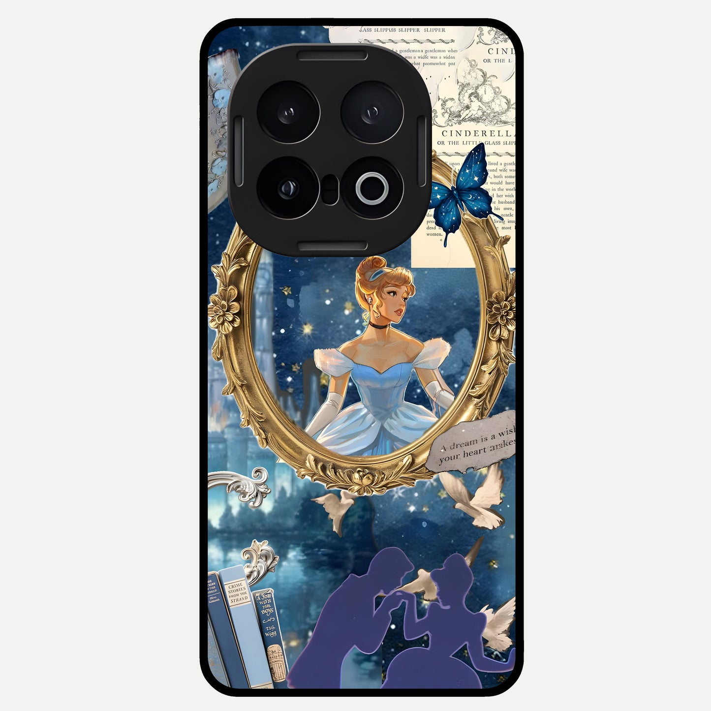 Midnight Queen Glass Case for iQOO 13 back cover – full design glossy printed glass finish