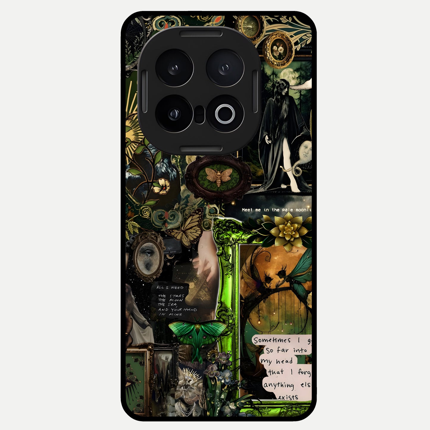 Mystic Woods Secret Glass Case for iQOO 13 back cover – full design glossy printed glass finish