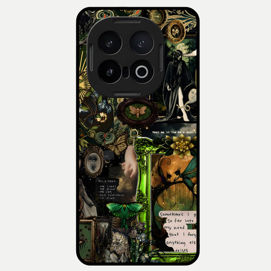 Mystic Woods Secret Glass Case for iQOO 13 back cover – full design glossy printed glass finish