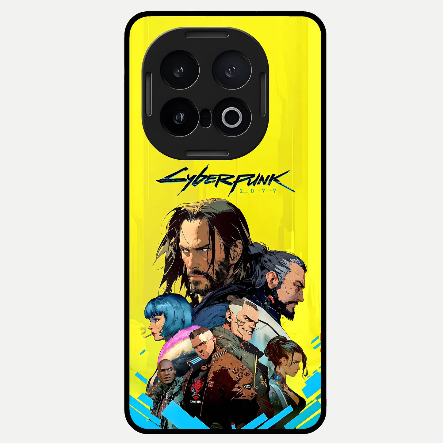  Neon Rebel Genesis Glass Case for iQOO 13 back cover – full design glossy printed glass finish
