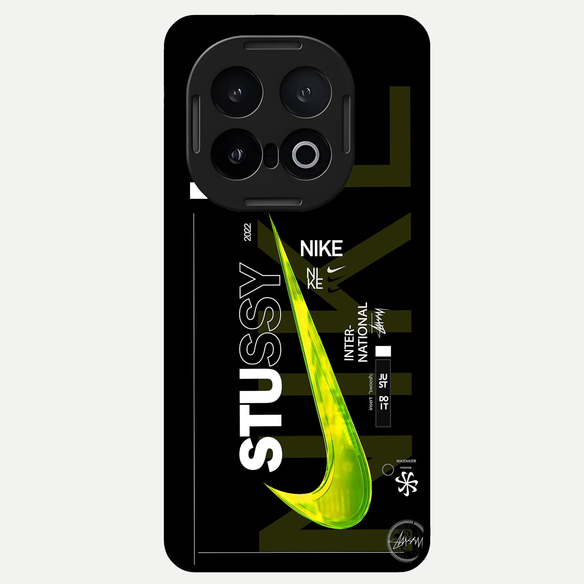  Neon Street Edition Glass Case for iQOO 13 back cover – full design glossy printed glass finish