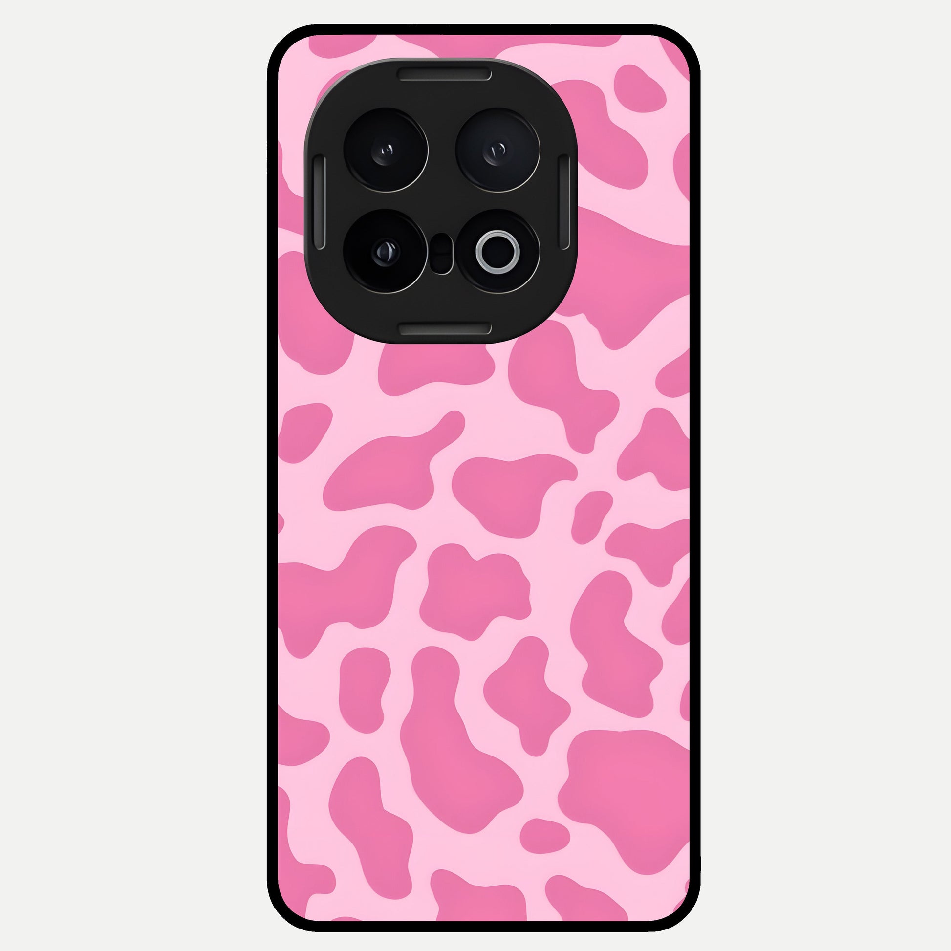  Pinkish Scenery Glass Case for iQOO 13 back cover – full design glossy printed glass finish