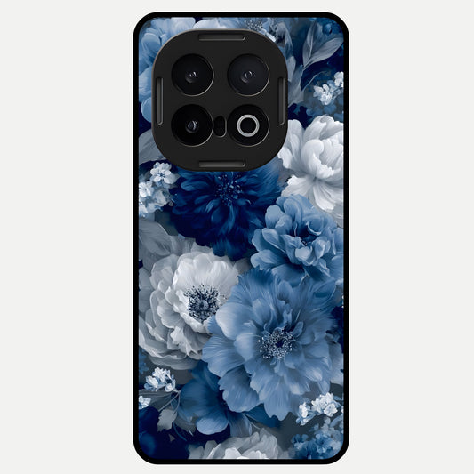  Royal Bloom Garden Glass Case for iQOO 13 back cover – full design glossy printed glass finish