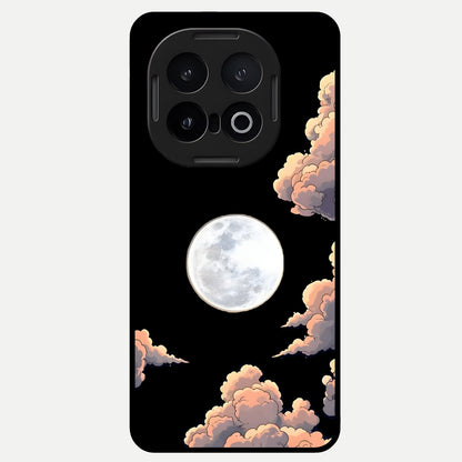  Shade Cloud Moon Glass Case for iQOO 13 back cover – full design glossy printed glass finish