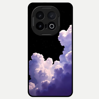  Starlit Night Whispers Glass Case for iQOO 13 back cover – full design glossy printed glass finish