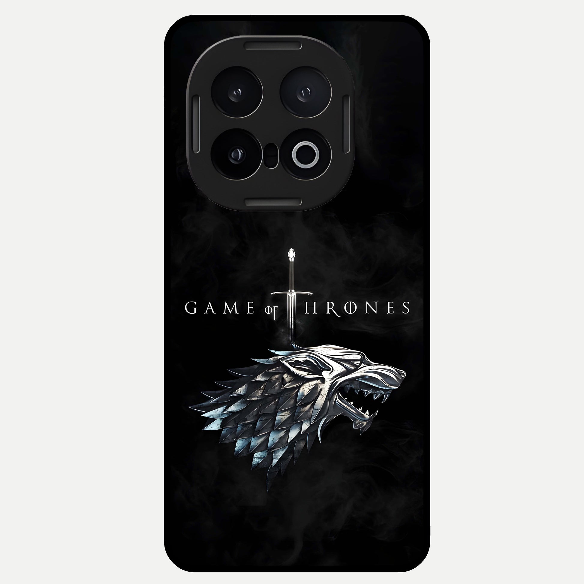  Throne Wolf Legacy Glass Case for iQOO 13 back cover – full design glossy printed glass finish