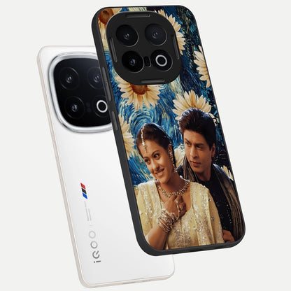  Eternal Love Story phone case for iQOO 13 showing premium glass back cover with detailed artwork