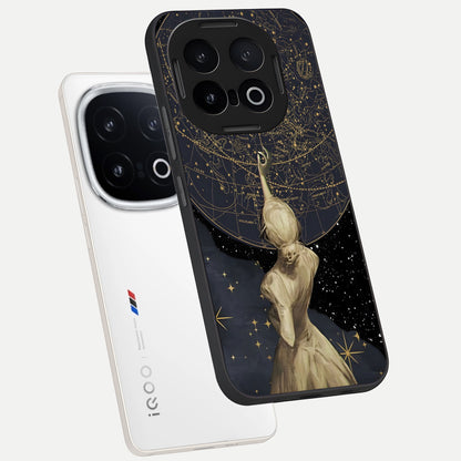  Taylor Swift Girl phone case for iQOO 13 showing premium glass back cover with detailed artwork