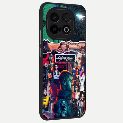  CYBERPUNK Legacy back cover for iQOO 13 slim fit glass case with vibrant aesthetic design