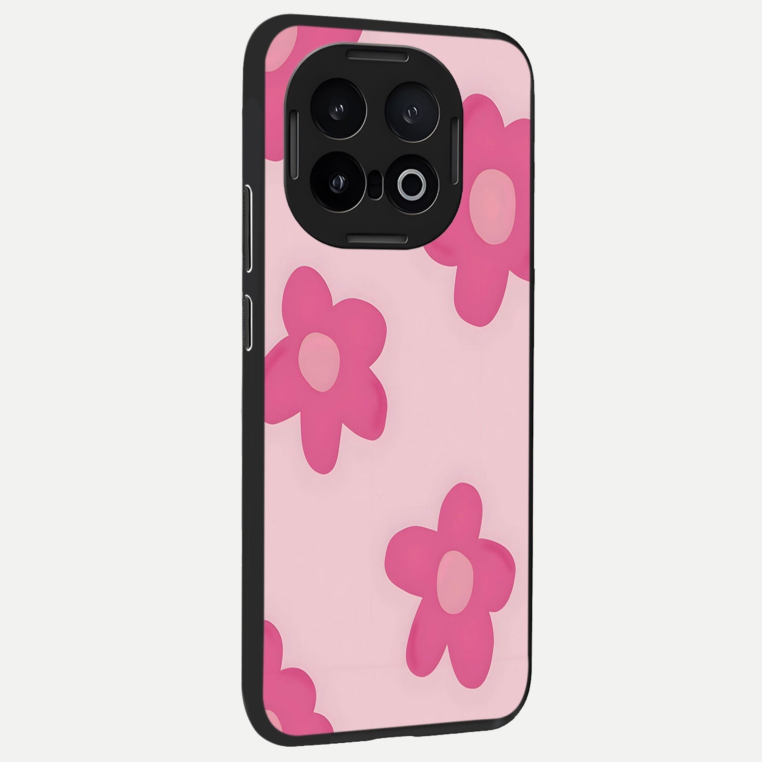  Candy Bloom Dreams back cover for iQOO 13 slim fit glass case with vibrant aesthetic design