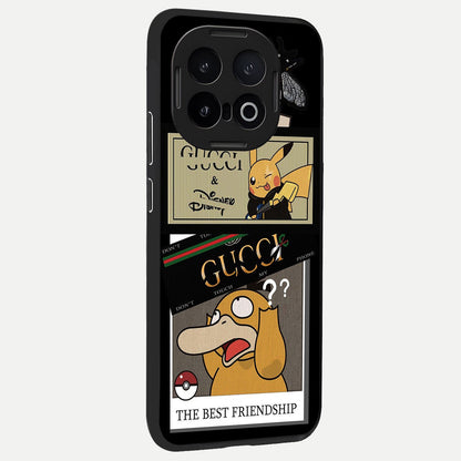 Cartoon Brand Play Mashup back cover for iQOO 13 slim fit glass case with vibrant aesthetic design