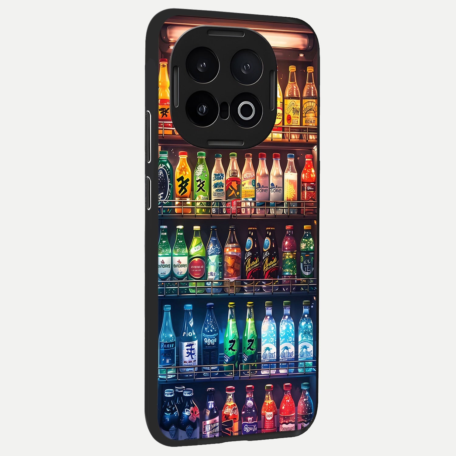 Colorfull Tree back cover for iQOO 13 slim fit glass case with vibrant aesthetic design