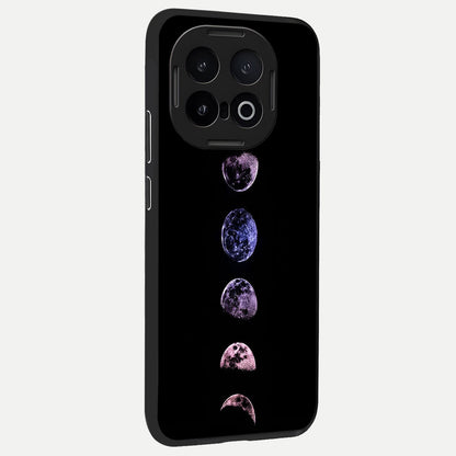  Crimson All Planets back cover for iQOO 13 slim fit glass case with vibrant aesthetic design