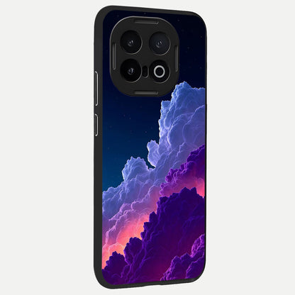  Dreamy Cloud Skies back cover for iQOO 13 slim fit glass case with vibrant aesthetic design
