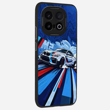  Drift Power Rush back cover for iQOO 13 slim fit glass case with vibrant aesthetic design