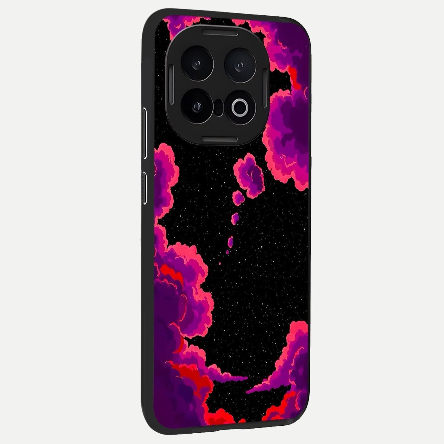  Galaxy Dream Frame back cover for iQOO 13 slim fit glass case with vibrant aesthetic design