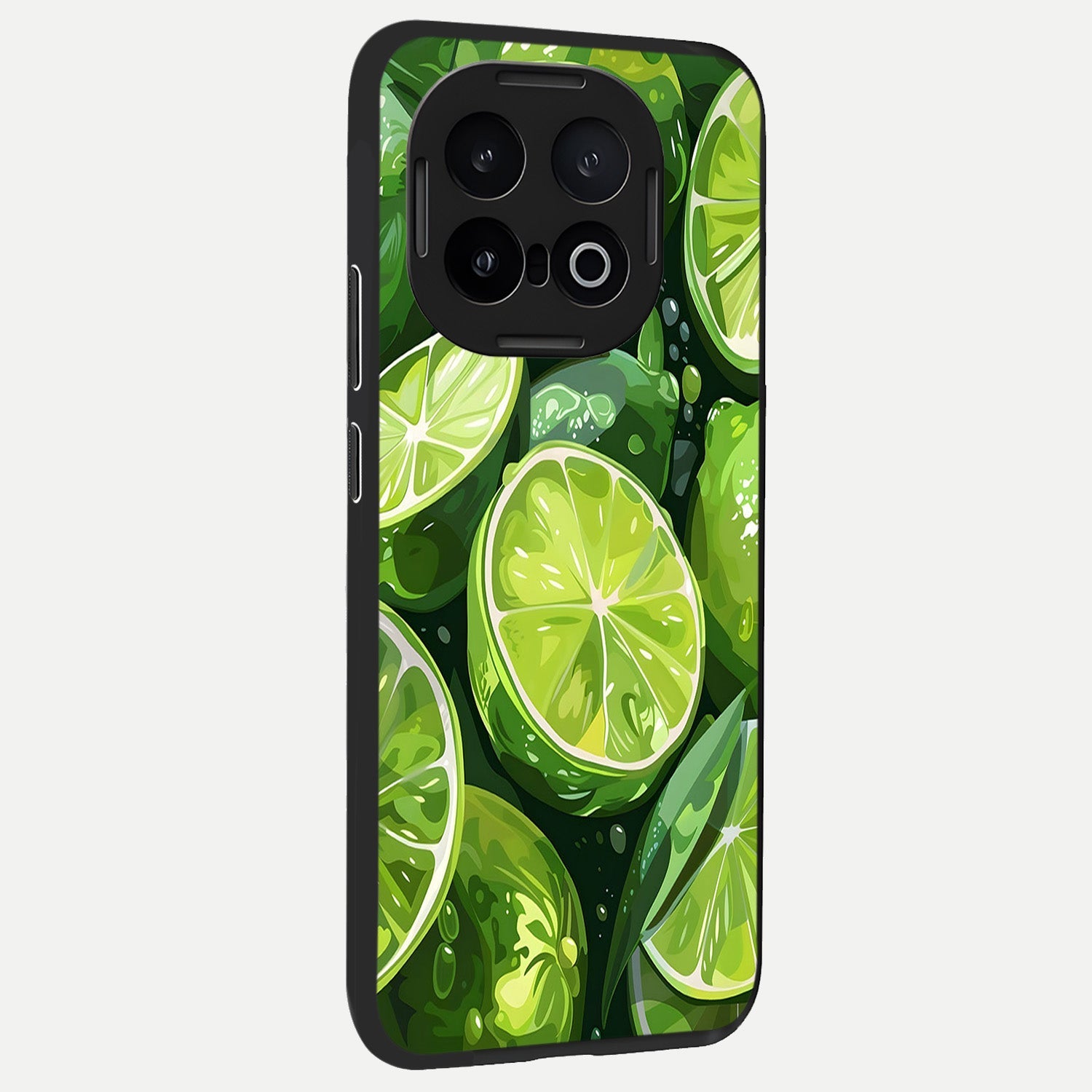  Green Kawasaki back cover for iQOO 13 slim fit glass case with vibrant aesthetic design