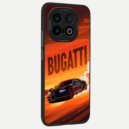  Inferno Bugatti Storm back cover for iQOO 13 slim fit glass case with vibrant aesthetic design