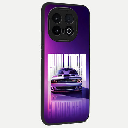  Midnight Muscle Ride back cover for iQOO 13 slim fit glass case with vibrant aesthetic design