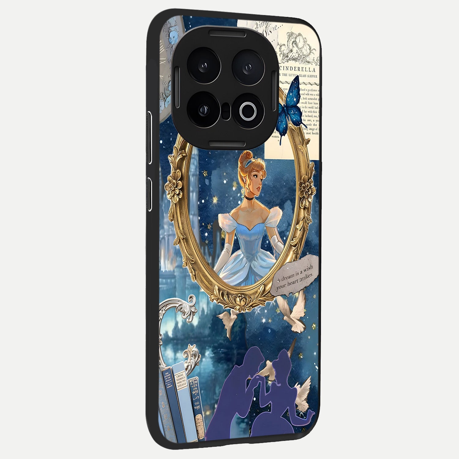  Midnight Queen back cover for iQOO 13 slim fit glass case with vibrant aesthetic design