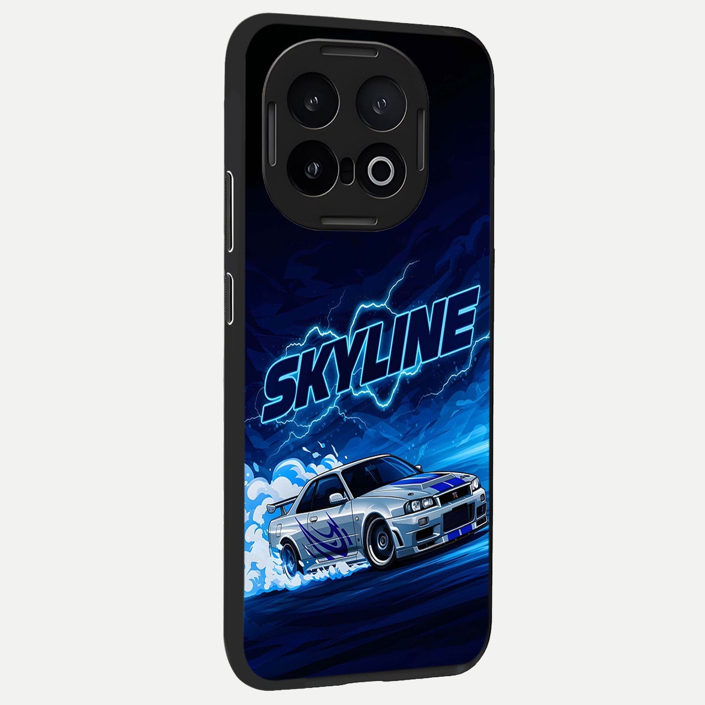  Neon Drift Beast back cover for iQOO 13 slim fit glass case with vibrant aesthetic design