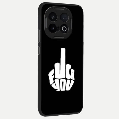  Rebel Mode On back cover for iQOO 13 slim fit glass case with vibrant aesthetic design