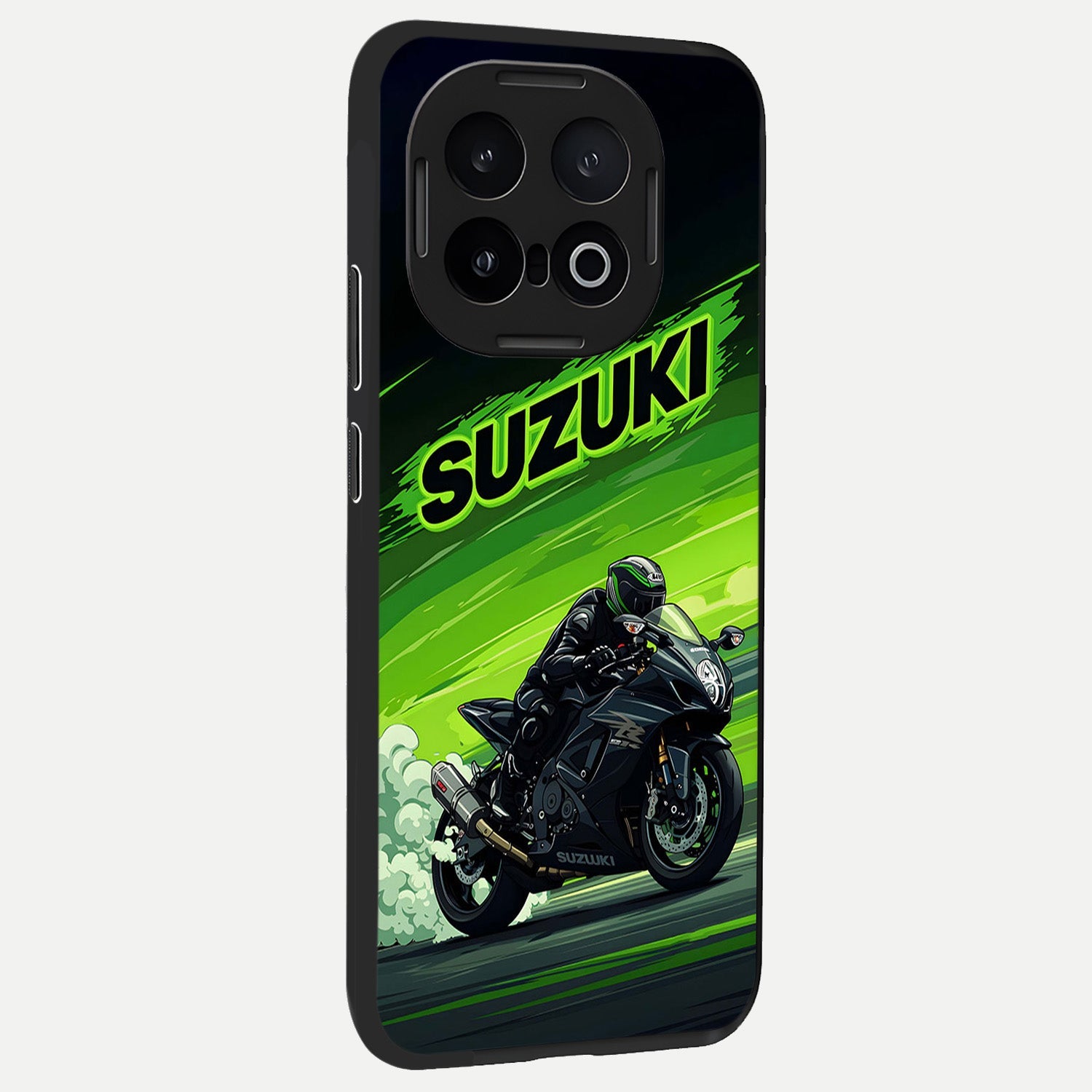  Suzuki Speed Beast back cover for iQOO 13 slim fit glass case with vibrant aesthetic design