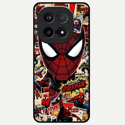  Aesthetic Wonder Spider Glass Case for iQOO 15 back cover – full design glossy printed glass finish