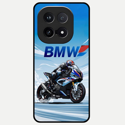  BMW Power Drift Glass Case for iQOO 15 back cover – full design glossy printed glass finish