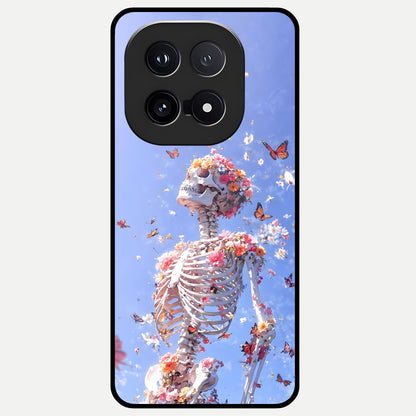  Bloom Beyond Bones Glass Case for iQOO 15 back cover – full design glossy printed glass finish