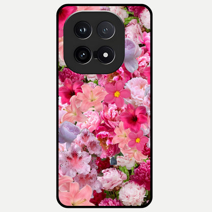 Bloom Crush Fantasy Glass Case for iQOO 15 back cover – full design glossy printed glass finish
