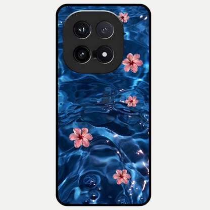  Bloom Thread Art Glass Case for iQOO 15 back cover – full design glossy printed glass finish