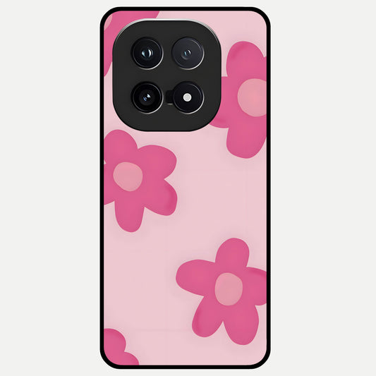  Candy Bloom Dreams Glass Case for iQOO 15 back cover – full design glossy printed glass finish