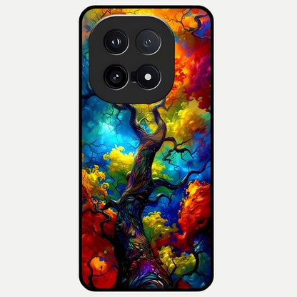  Colorful Soda Bottles Glass Case for iQOO 15 back cover – full design glossy printed glass finish
