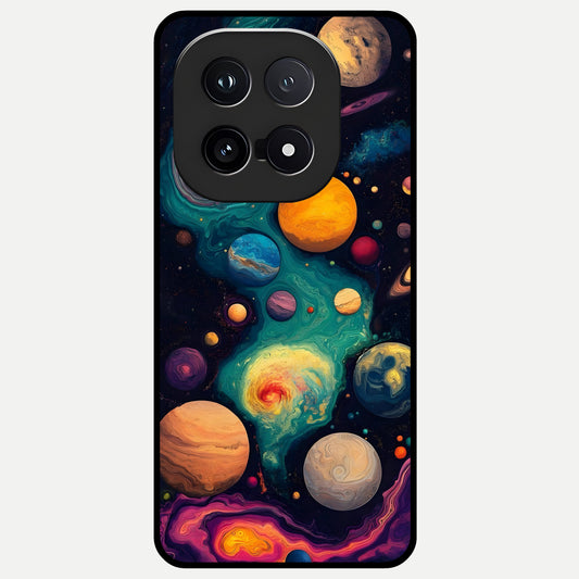  Cosmic Planet Journey Glass Case for iQOO 15 back cover – full design glossy printed glass finish