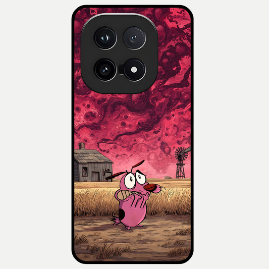  Courage Under Sky Glass Case for iQOO 15 back cover – full design glossy printed glass finish