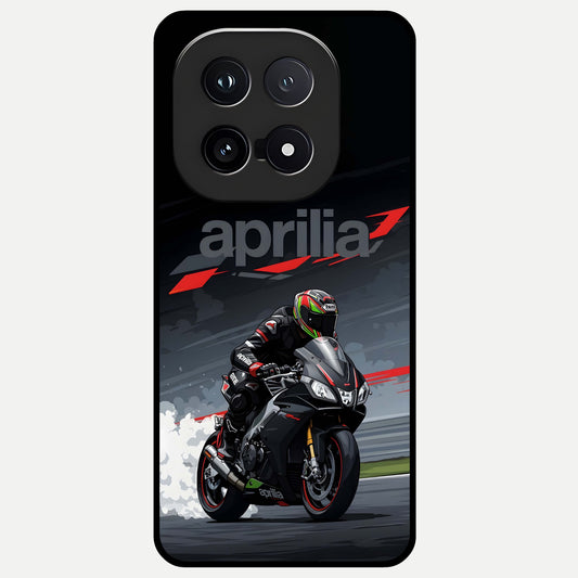  Dark Aprilla Glass Case for iQOO 15 back cover – full design glossy printed glass finish