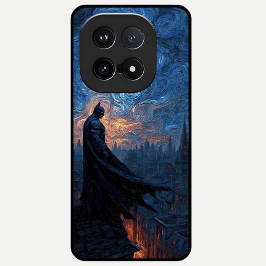  Dark Knight Dusk Glass Case for iQOO 15 back cover – full design glossy printed glass finish