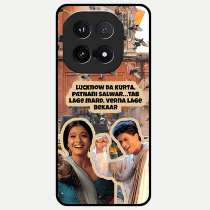  Desi Retro Vibes Glass Case for iQOO 15 back cover – full design glossy printed glass finish