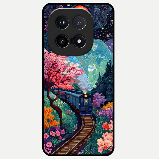  Digital Art Glass Case for iQOO 15 back cover – full design glossy printed glass finish