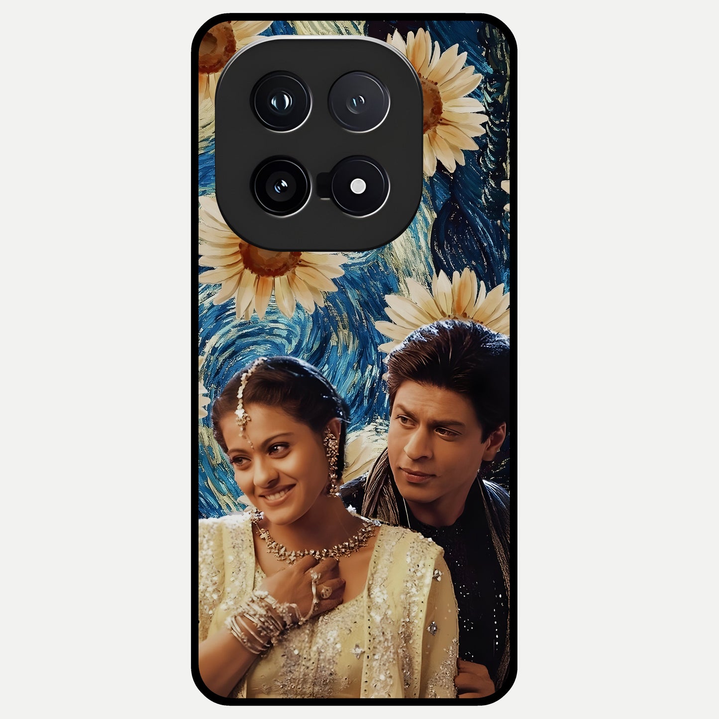  Eternal Love Story Glass Case for iQOO 15 back cover – full design glossy printed glass finish