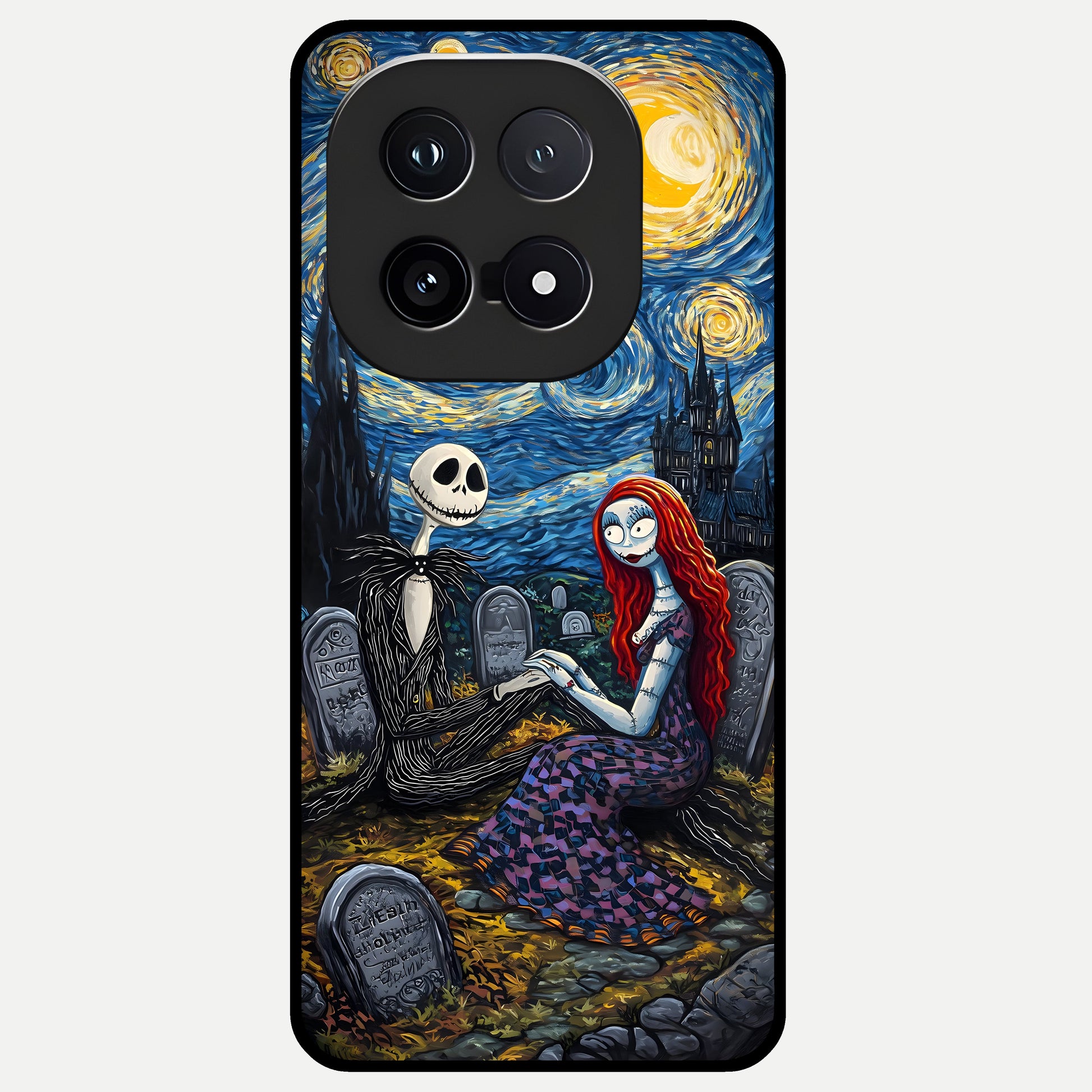  Eternal Night Love Glass Case for iQOO 15 back cover – full design glossy printed glass finish