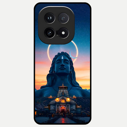  Eternal Shiva Aura Glass Case for iQOO 15 back cover – full design glossy printed glass finish