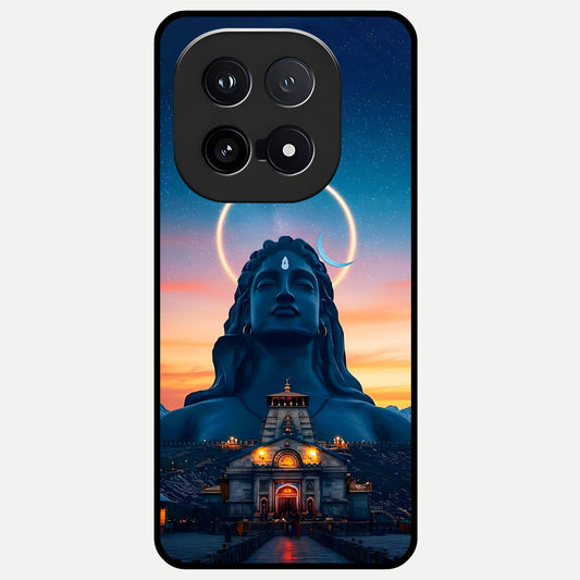  Eternal Shiva Aura Glass Case for iQOO 15 back cover – full design glossy printed glass finish