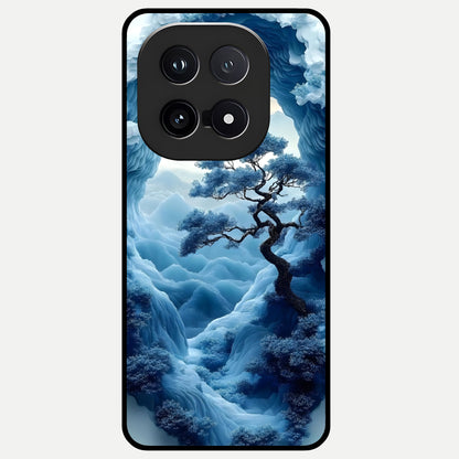  Frozen Serenity Gate Glass Case for iQOO 15 back cover – full design glossy printed glass finish