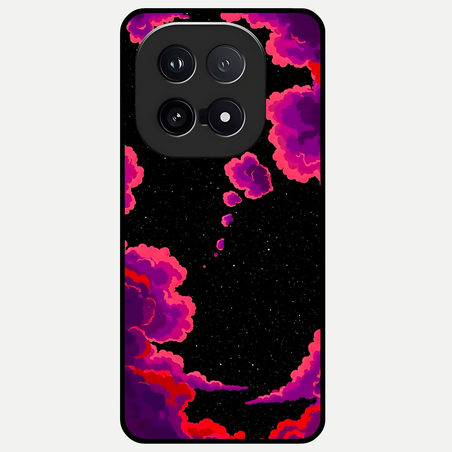  Galaxy Dream Frame Glass Case for iQOO 15 back cover – full design glossy printed glass finish