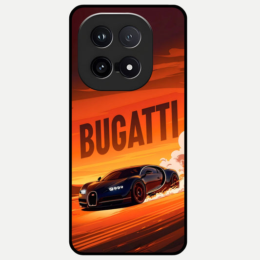  Inferno Bugatti Storm Glass Case for iQOO 15 back cover – full design glossy printed glass finish